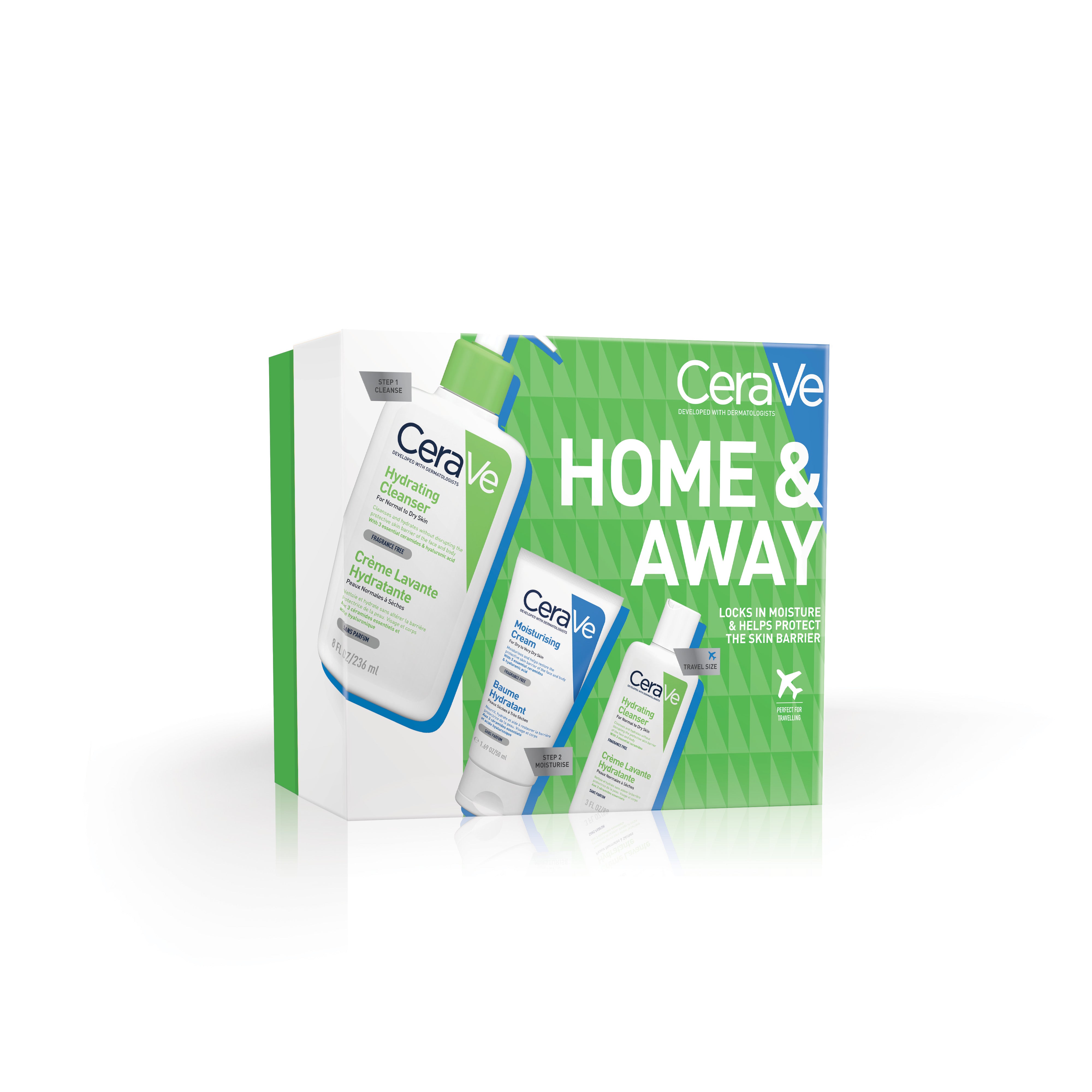 CeraVe Home and Away Skincare Giftset