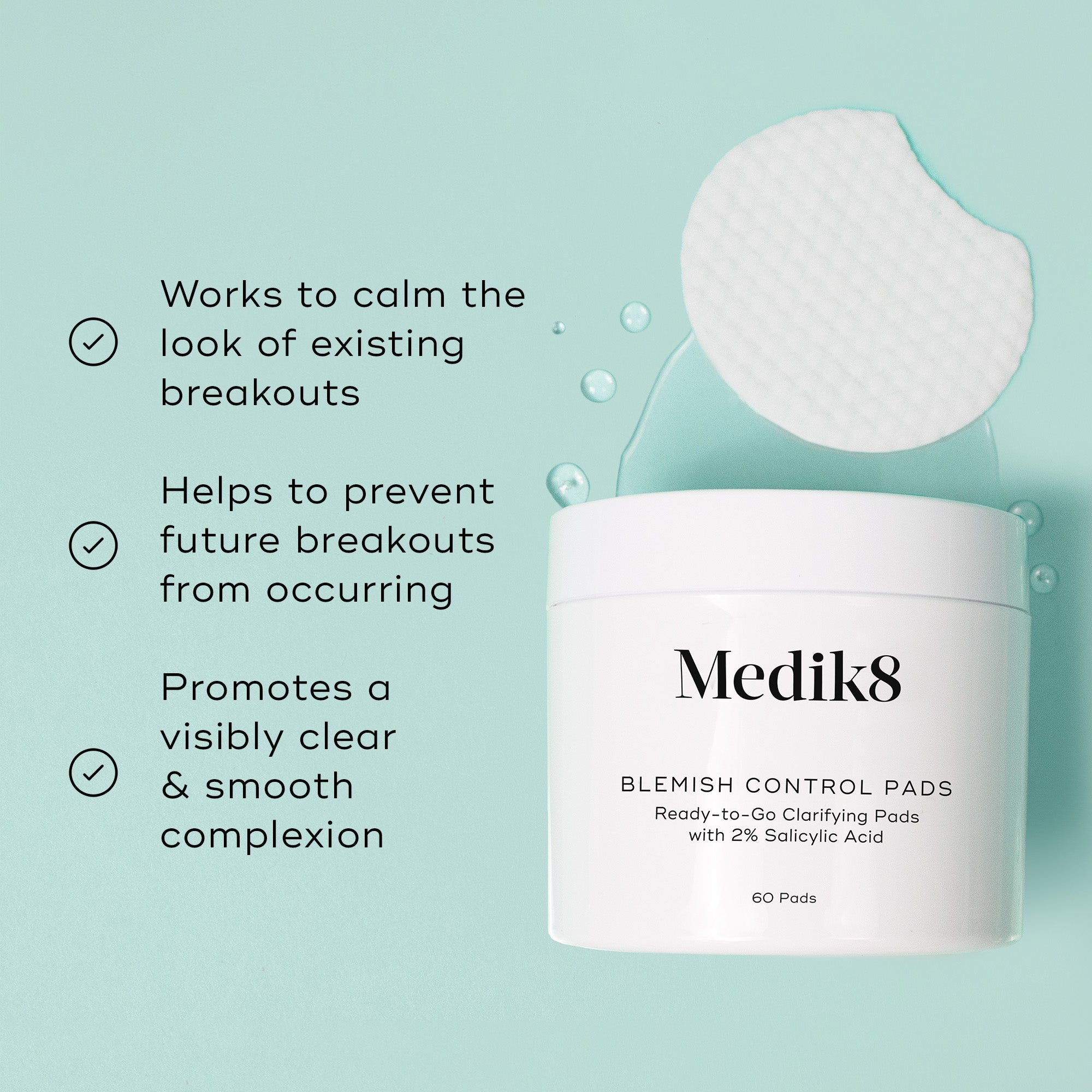 Medik8 Blemish Control Pads 60 pads