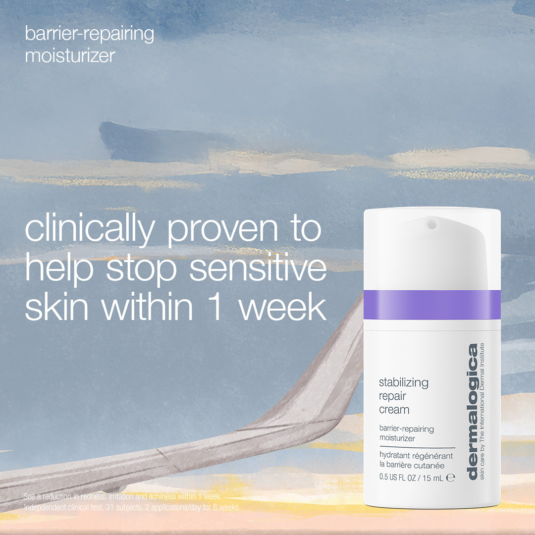 stabilizing repair cream + ultracalming cleanser