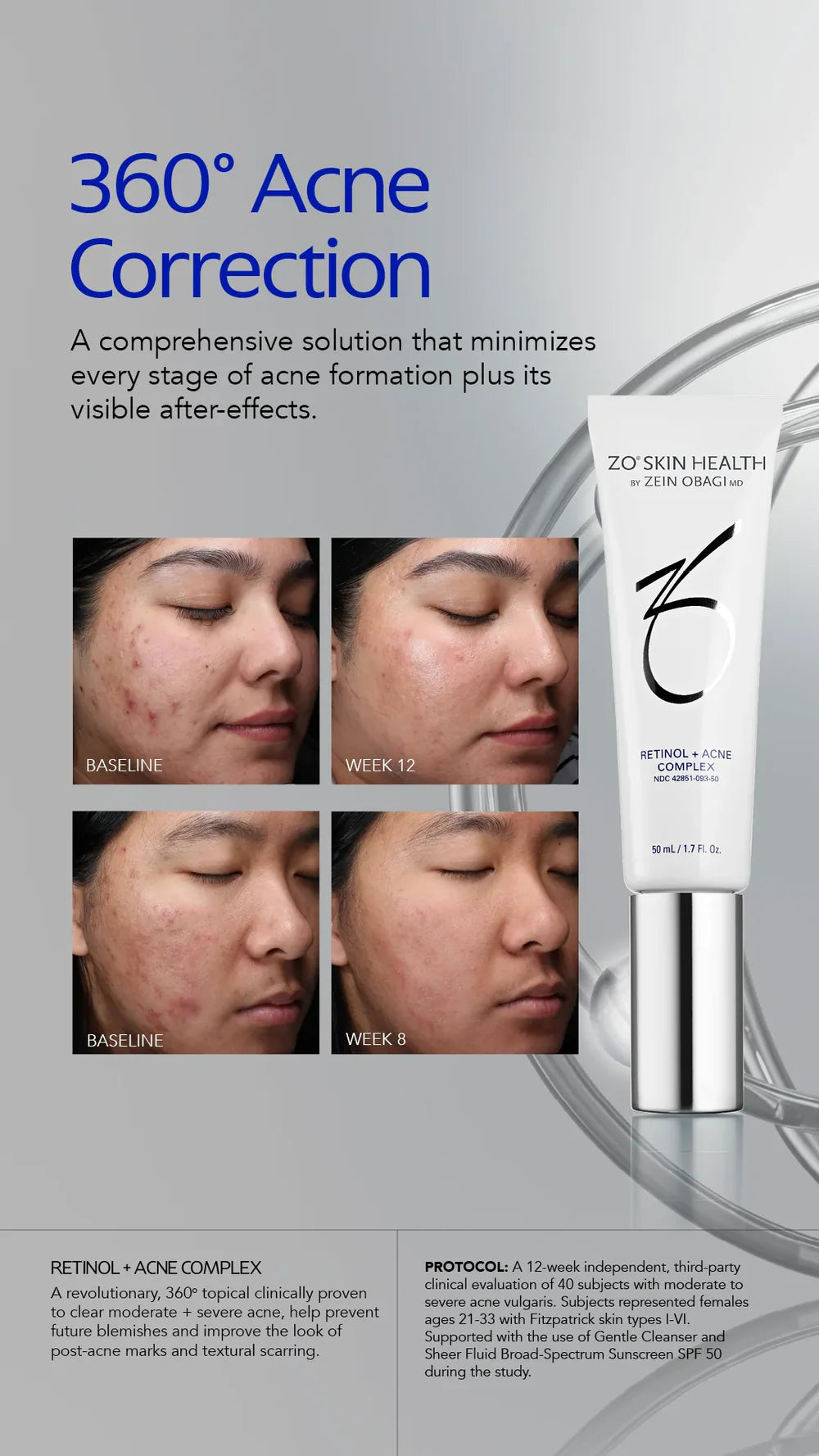 ZO Skin Health Retinol + Acne Complex