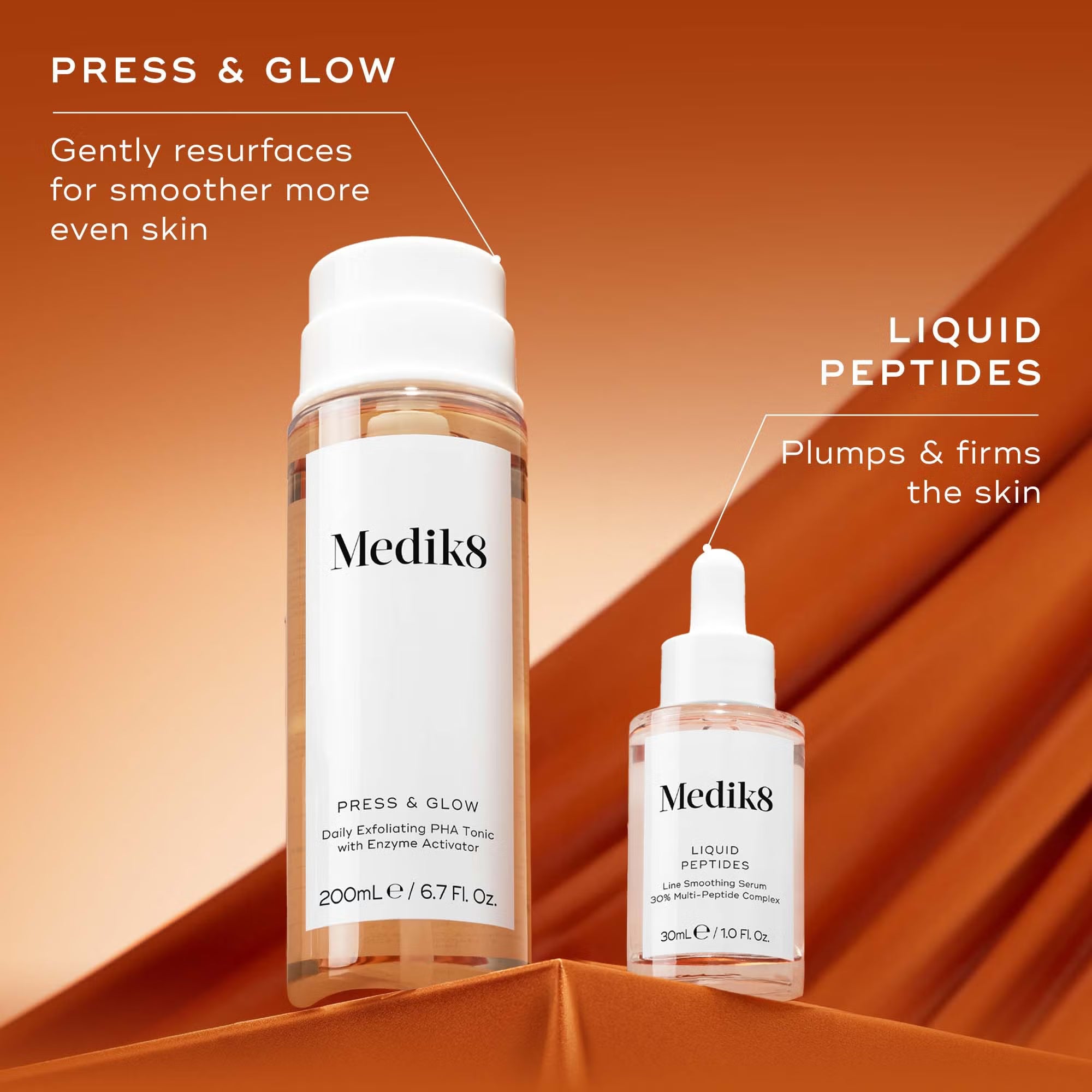 Medik8 Luminous Lift - Instant Glow & Smooth Duo