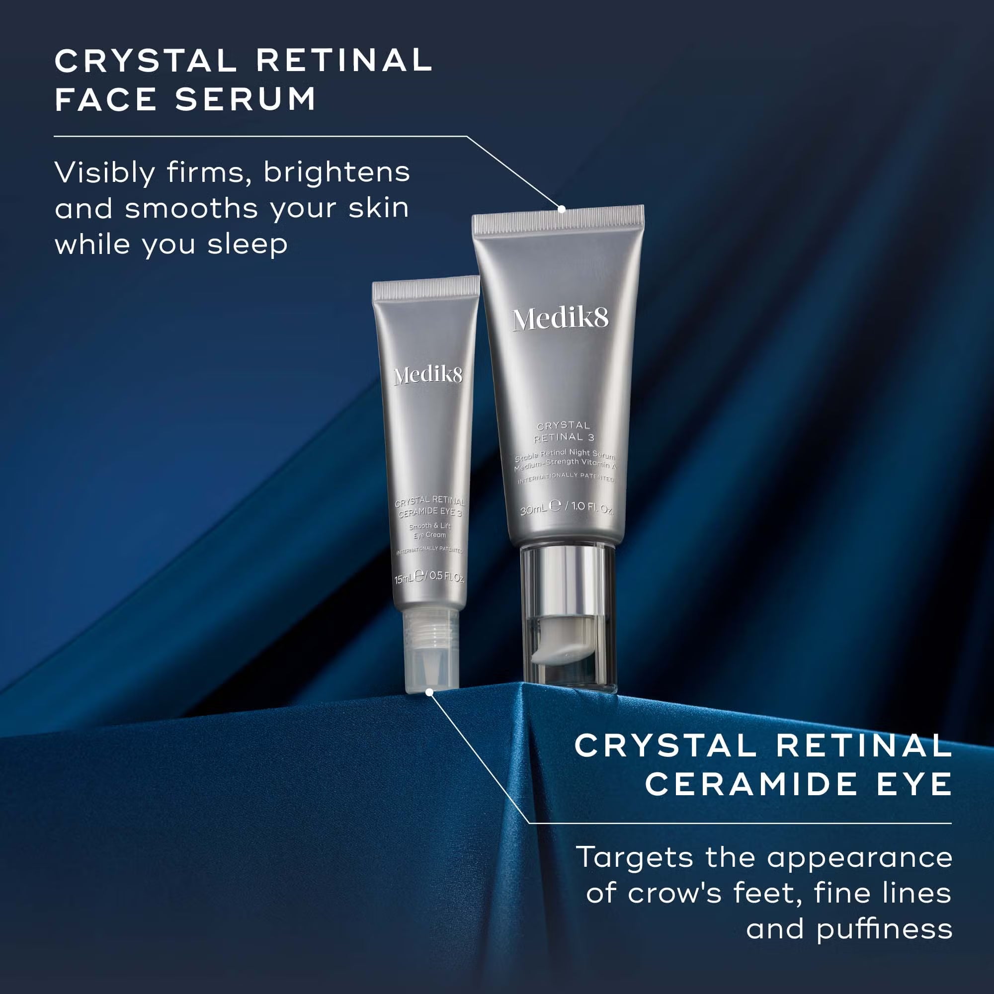 Medik8 Retinal Rewind - Age-Defying Face & Under Eye Collection