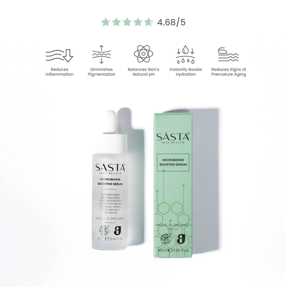 Sásta Microbiome Booster Serum 30ml
