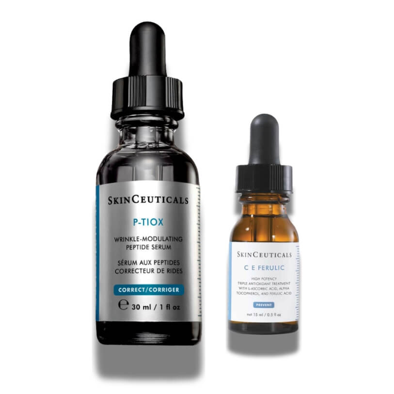Skinceuticals Bundle: P-Tiox 30ml+ CE Ferulic 15ml FREE