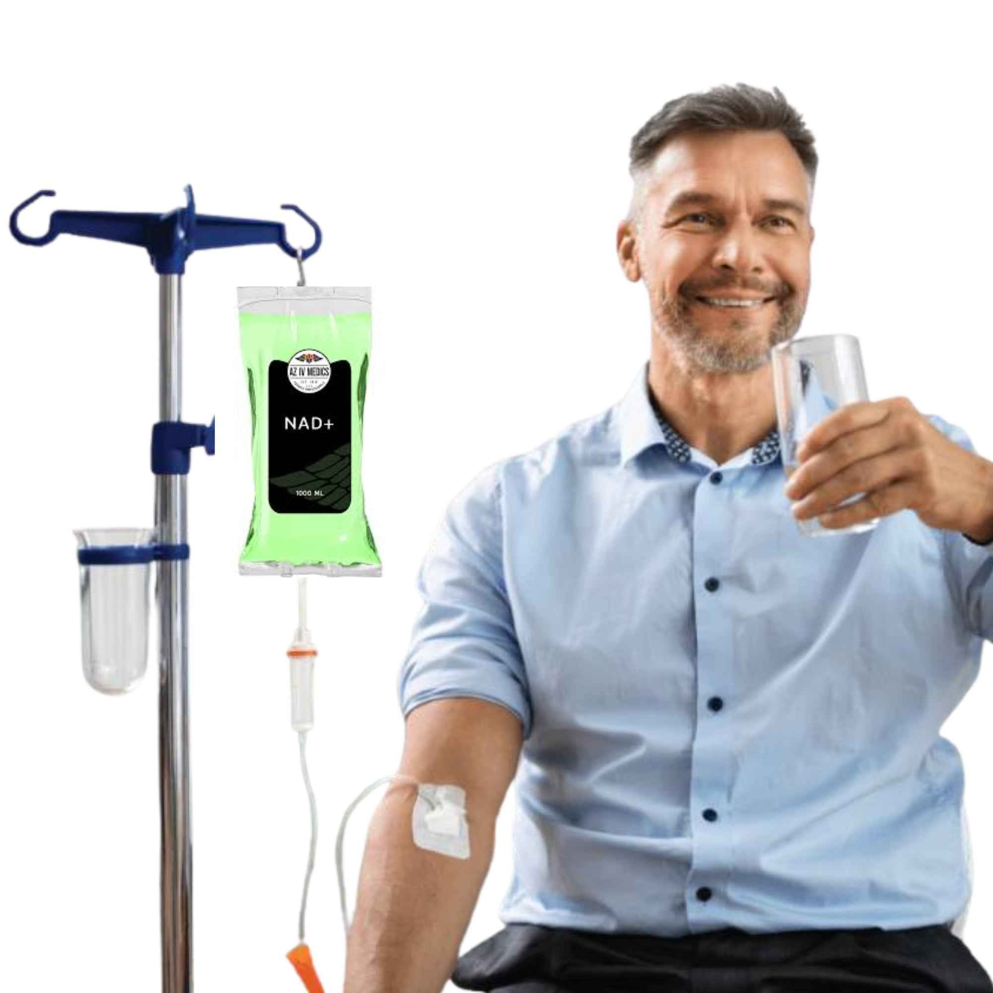 Signature NAD+ Performance & Recovery IV Drip Course of 4 (save €301)