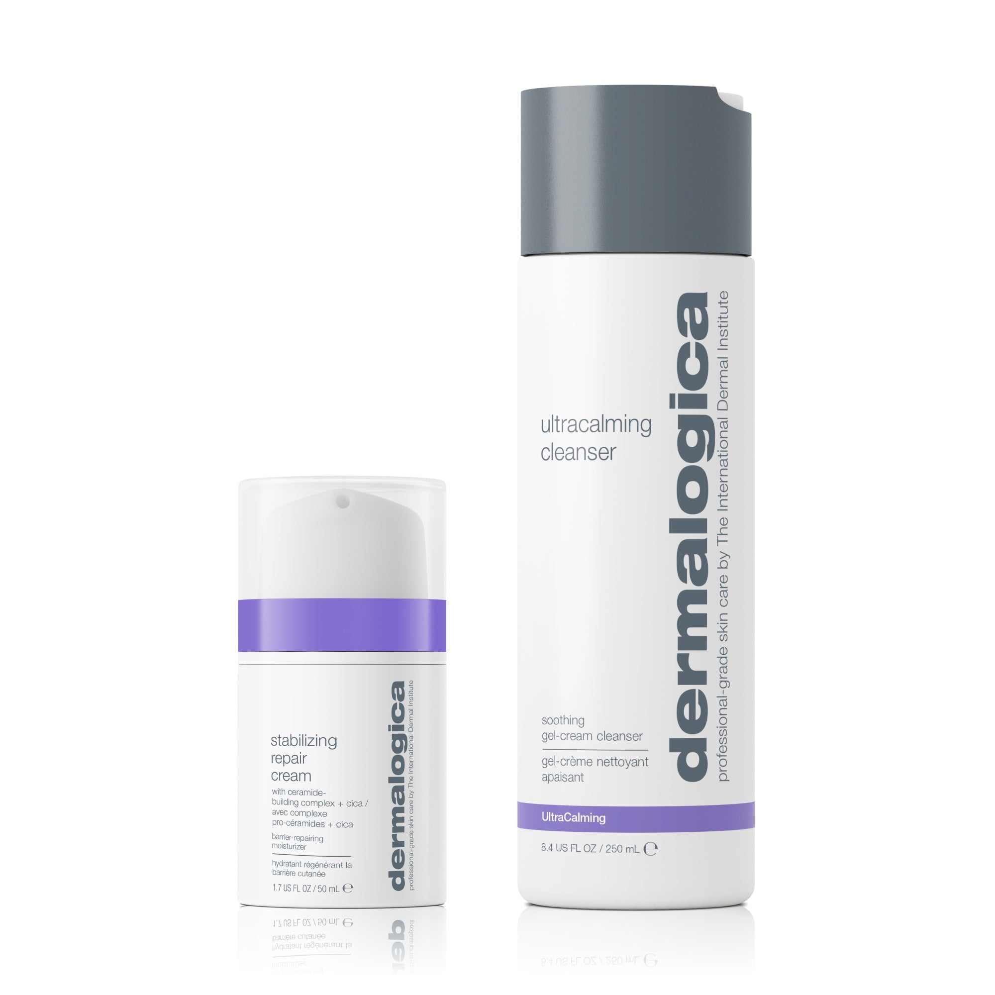 stabilizing repair cream + ultracalming cleanser