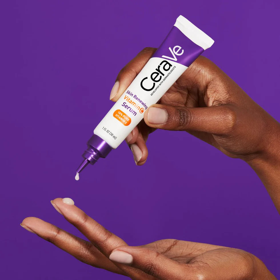 CeraVe Skin Renewing 10% Pure Vitamin C Serum for Fine Lines & Texture- 30ML