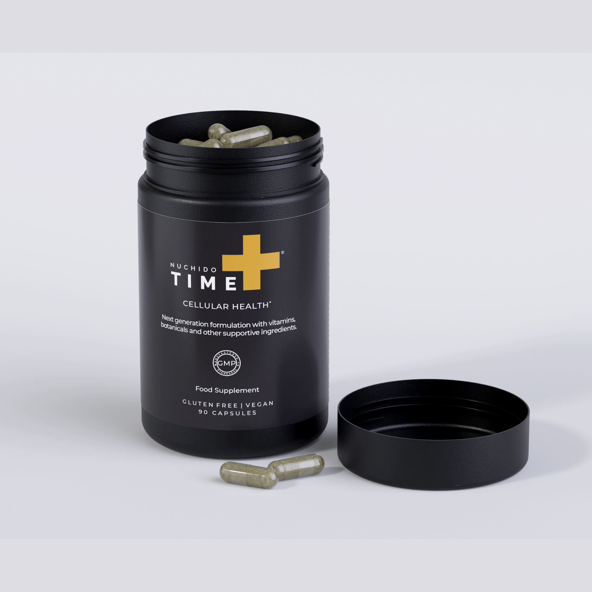 Nuchido TIME+™ NAD+ Supplement (90 Capsules, 3 daily)