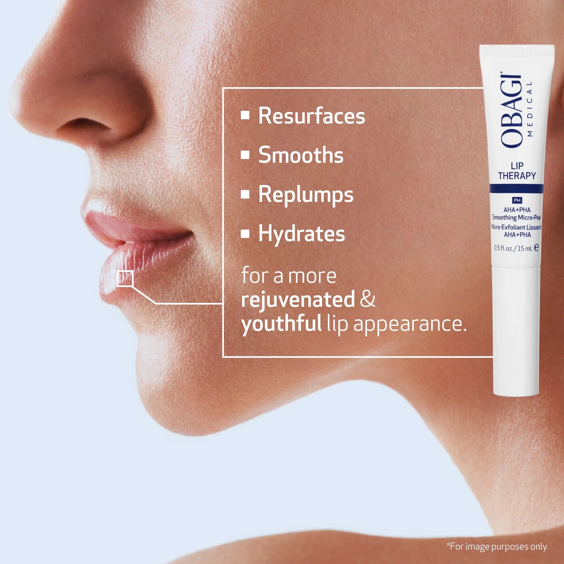 Obagi Lip Therapy AHA + PHA Smoothing Micro-Peel PM 15ml