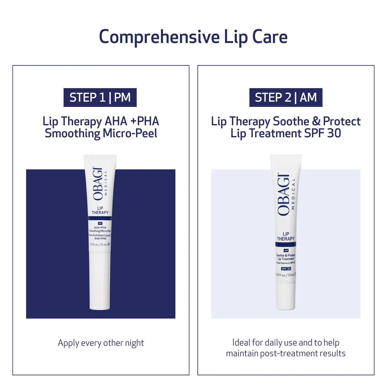 Obagi Lip Therapy Soothe & Protect Lip Treatment SPF30 AM 10ml
