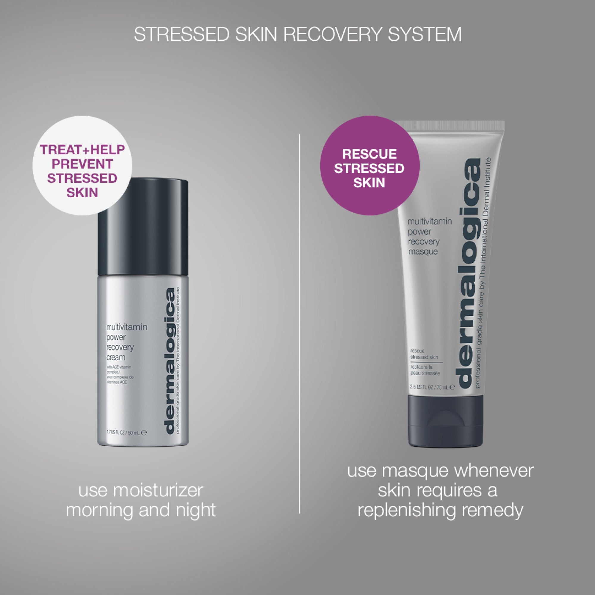 Dermalogica stressed skin recovery system