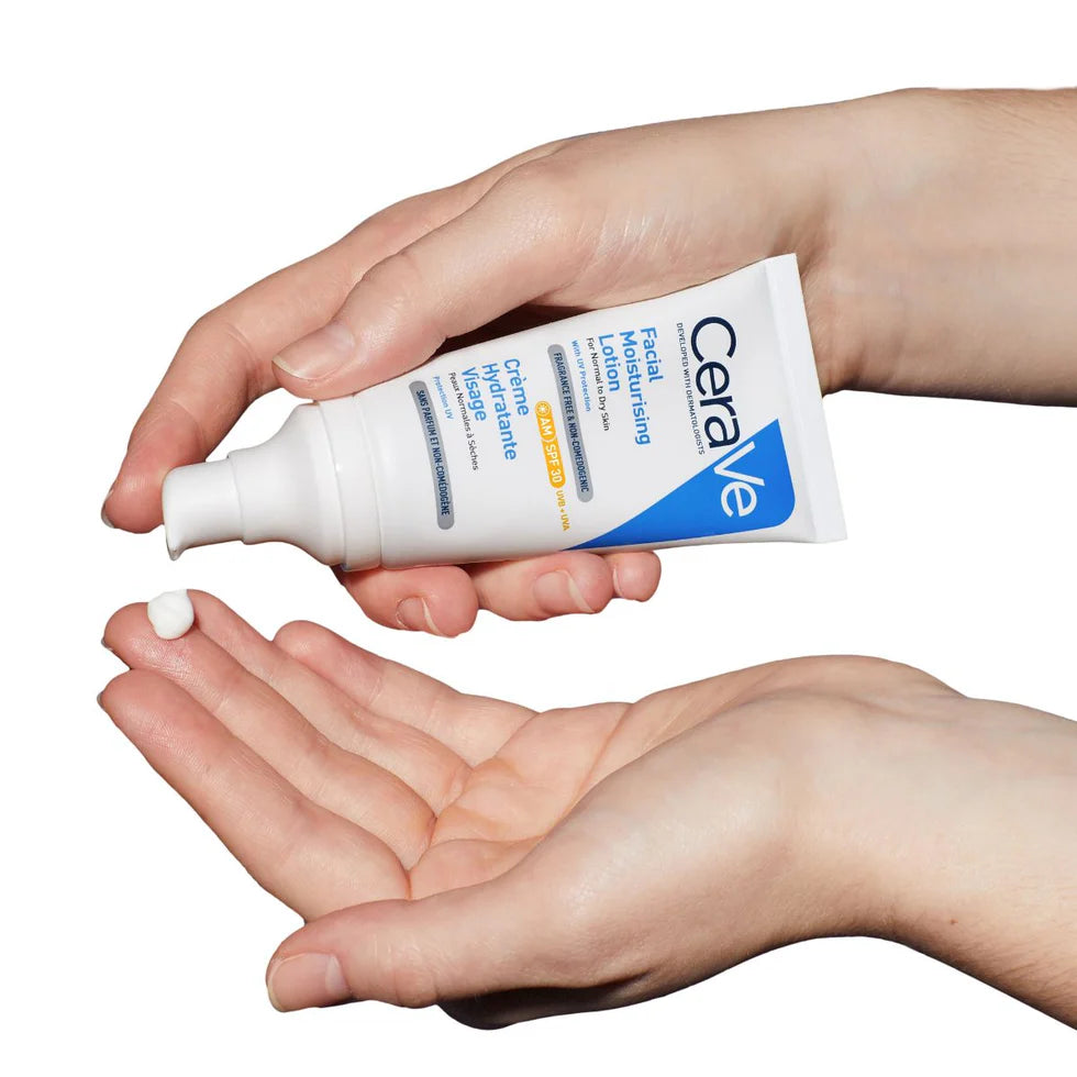 CeraVe AM Facial Moisturising Lotion SPF 30 Normal to Dry Skin 52ml