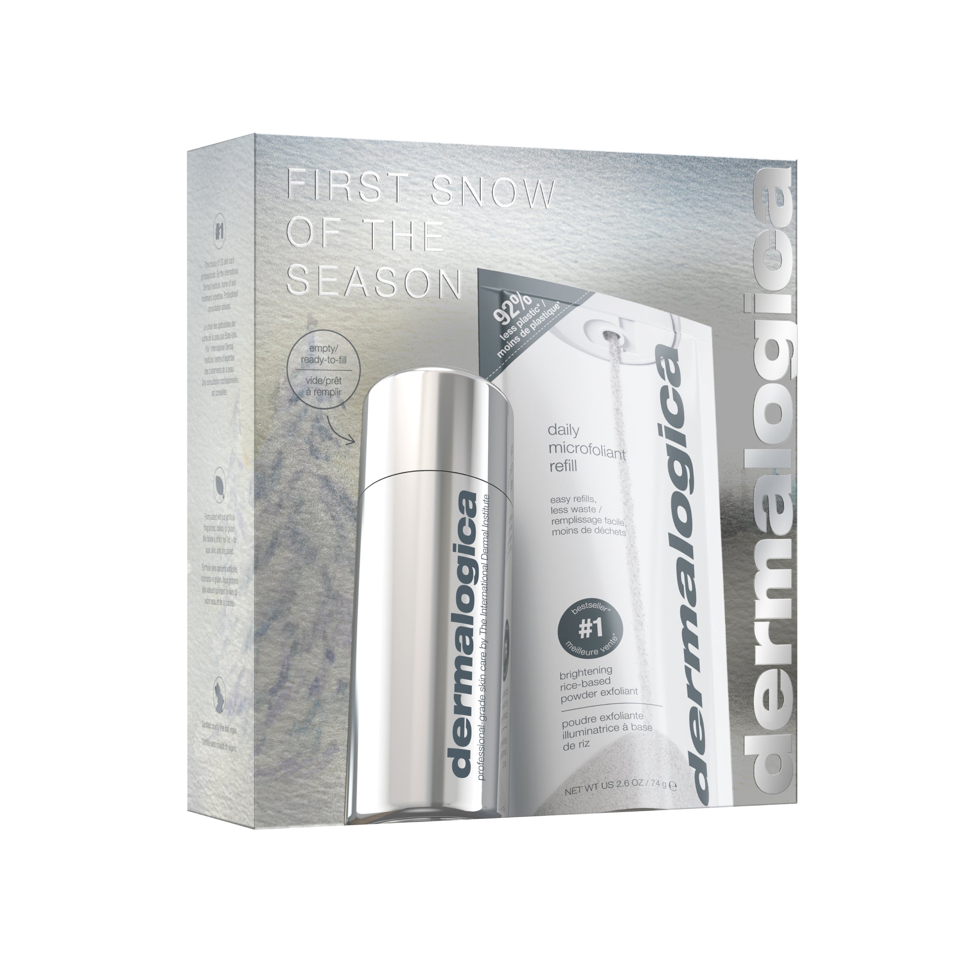 Dermalogica first snow of the season
