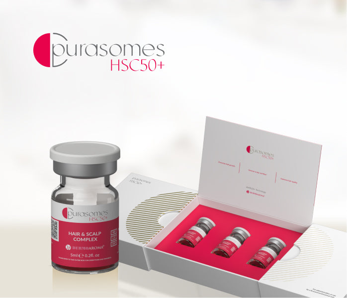 Purasomes Exosome Treatment for face or scalp course of 2 (save up to €201)