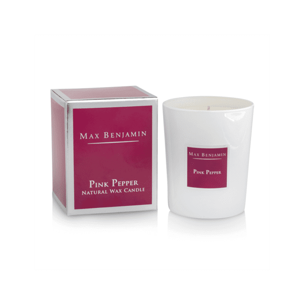 MAX BENJAMIN PINK PEPPER LUXURY NATURAL CANDLE